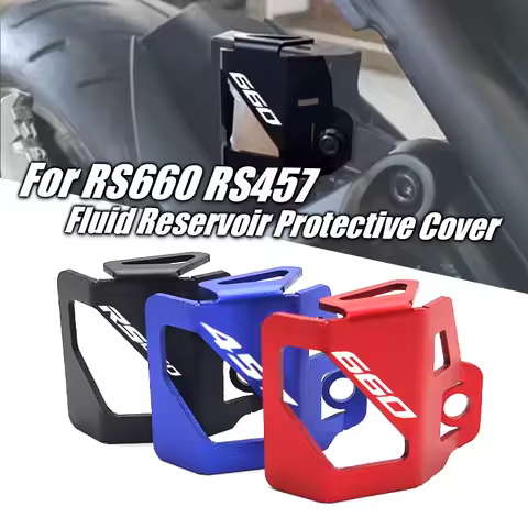 For RS660 RS457 Tuono 660 RS 660 rs 457 2024 CNC Accessories Motorcycle Rear Brake Fluid Reservoir G