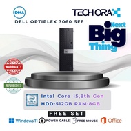 Dell OptiPlex 3060 SFF | Core i5 8th Gen | 8GB RAM | 512GB HDD