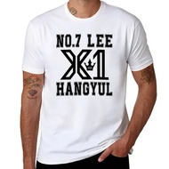 X1 - No.7 LEEHANGYUL T-Shirt t shirt untuk lelaki grafik lucu g man t shirt untuk lelaki T-Shirt