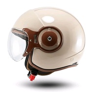 Helm Retro Hijab Friendly Half Face NSX Scudetto Terbaru Helem Wanita Cepol SNI ttr jet nfj gpr tech