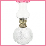 Candle Lighting Oil Lamp Glass Lamp Kerosene Lamp Kerosene Lantern Oil Lantern for Home Kitchen Outdoor Indoor uir