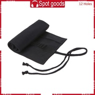 WIN Black Color School Pencil for Case Roller 12 24 36 48 72 Holes Canvas Roll Up Ma