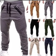 JOGGER ZIPPER PANTS HIX/ CARGO PANTSSWEATPANTS