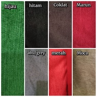 KAIN SOFA CHENIL POLOS // KAIN KURSI METERAN // BAHAN SOFA TEBAL POLOS