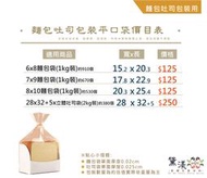 CC✦目錄✦『半條吐司袋麵包袋多尺寸賣場-1kg-2kg裝』台灣製食品袋OPP平口袋立體袋12兩土司袋金蔥封口魔帶 黛渼