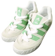 二手 Bodega x adidas x BEAMS ADIMATIC 運動鞋，HR0776，US11 (29cm) ，米白色/綠色。