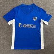 26-27 Portsmouth Home Club Football Jersey S-XXXL Short Sleeve High-Quality Sports Shirt AA