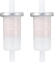 2Pcs In-Line Fuel Filter 49019-1055 49019-0032 for Kawasaki Mule 610 600 2510 3010 Motorcycle ATV FD