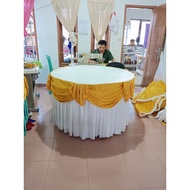 Table cover diameter 120 cm height 75 cm