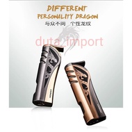Honest single jet flame Lighter/cool dragon motif gas Lighter/portable Henest Lighter
