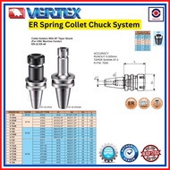 VERTRX TAIWAN BT taper shank collet holder BT40 BT50 ER Spring Collet Chuck system Er25 Er32 Er40 cn