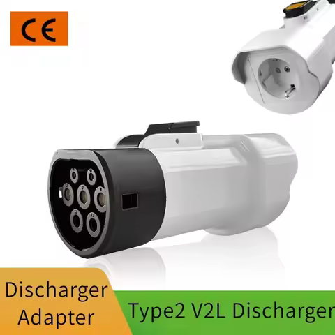 V2L Discharger For Type2 Car Discharge EV Adapter Support MG BYD Geely EX5 Jaecoo7 Omoda 9 Discharge