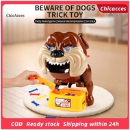 ChicAcces Kids Coordination Game Get-together Games Beware of the Dog Game Fun Family Party Card Gam