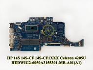 Mainboard HP 14S 14S-CF 14S-CF1XXX Celeron 4205U HEDWIG2-6050A3155301