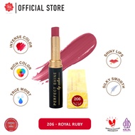 Viva Queen Perfect Shine Lip Color - RICH COLOR CREAMY SWATCH SILKY SMOOTH & NOURISH (with OMEGA 3 &