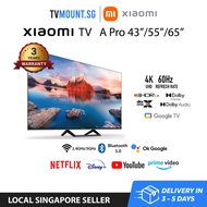【3 YEAR OFFICIAL WARRANTY】NEW 2023 Xiaomi TV A Pro 43" | 55" | 65" | 4K UHD | 60Hz | Google TV | HDR 10 | Dolby Vision