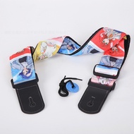 Bocchi The Rock Guitar Strap, Anime Printed Adjustable Guitar Strap for Acoustic Electric Guitar #2