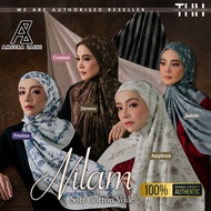 [ AZ NILAM ] Sentuhan Raya by Ameera Zaini Premium Soft Cotton Voile Printed Bawal Bidang 47 + Free 