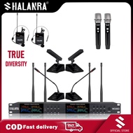 SHALANRA WS880 Conference speech wireless microphone UHF True diversity Conference Mic Set
