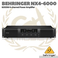 Behringer NX4-6000 6000W 4-channel Power Amplifier Mixer Class D