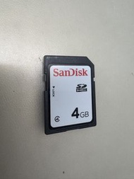 SanDisk 4GB SD 記憶卡