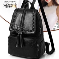 beg sekolah perempuan beg sekolah beg sekolah nike Ladies Backpack Tassel Backpack Fashion All-Match