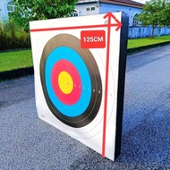 ARCHERY TARGET BUTT DIMENSION 125CM X 125CM X 10CM INCLUDE / EXCLUDE POLYESTER 122CM TARGET FACE  (1