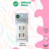 [MY][ECOM][SINGLE] ELITE Medium Exam Eraser x4pcs | Dust Free | [MK30]