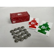 BC® Titanium Retainers 4G93 NA / 4G93T Turbo GSR MATERIAL : Gr5 Titanium TI6AL4V - model 36350
