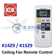 KDK K14Z9 / K15Z9 Ceiling Fan Remote Control
