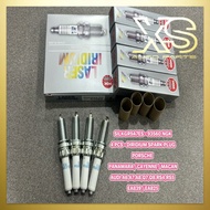 SILKGR9A7ES-93560 NGK-4PCS-DIRIDIUM SPARK PLUG-PORSCHE PANAMARA/CAYENNE/MACAN/AUDI A6,A7,A8,Q7,Q8,RS