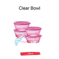 Tupperware Clear Bowl Set