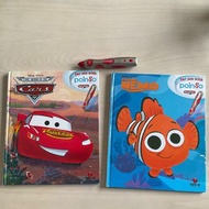 Disney 正版 有聲書 點讀筆 尼莫 麥坤 兩本書 一支筆 全套 Finding Nemo Cars