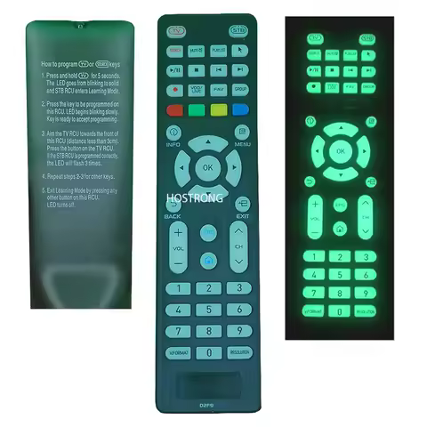 HOSTRONG Formuler Luminous Remote Control for 02F9 Dreamlink Dlite T1+ T2 ZX Z10 Z11 Pro Box Replace