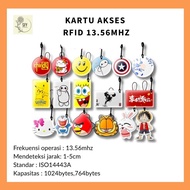 SUNFAY NFC UID RFID Smart Card/ 13.56Mhz 1K TAG NFC Epoxy (Flower) RFID Card/ 13.56 Mhz Epoxy Mini F