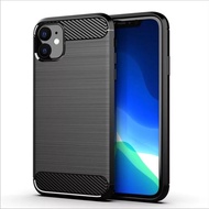 CASE IPHONE 11 biasa CASE CARBON RUGGED ARMOR ANTI SHOCKPROOF #DSRGCB