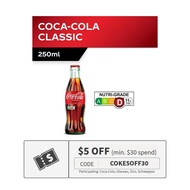 Coca-Cola Classic Glass Bottle (250ML)