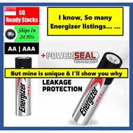 [SG Seller] Energizer MAX Alkaline AA AAA Battery / Long Lasting Alkaline Battery