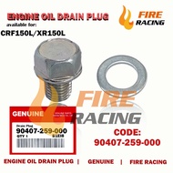 Engine Oil Drain Plug with Washer Original Motorcycle Parts