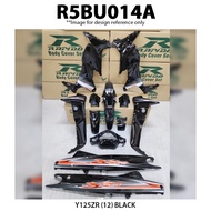 (TANAM) (HITAM OREN) Coverset cover set tanam (RAPIDO) yamaha y125ZR 125 125ZR