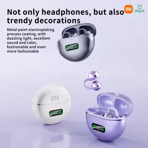 Xiaomi New M79 bone conduction earphones wireless Bluetooth 5.4 earbuds clip on waterproof sports di