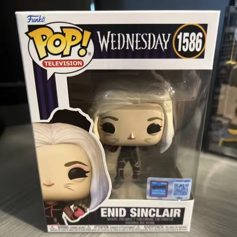 Genuine Funko Pop Wednesday Figurines Toys Wednesday Addams Enid Sinclair Anime Action Collect Limit
