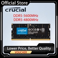Crucial Laptop RAM DDR5 5600MHz  32GB / 16GB / DDR5-4800 Laptop DDR5 RAM Laptop DDR5 Memory Crucial 