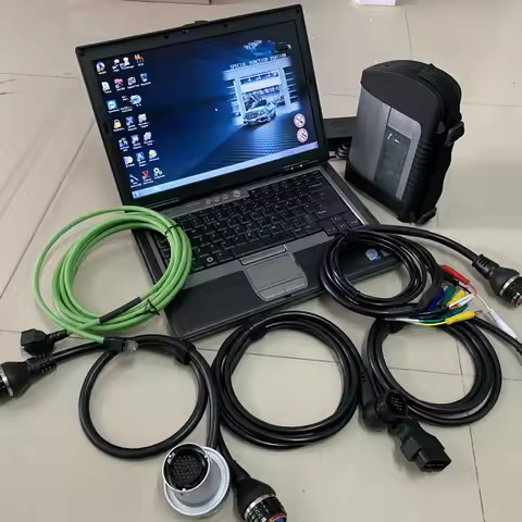Mb Diagnosis Star C4 SD CONNECT WIFI DOIP with 480gb SSD Newest Software D630 Laptop Ram 4g High Qua