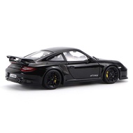 Genuine MINICHAMPS 1/18 Porsche 911 GT2 RS Mini Cut Alloy Car Model Black