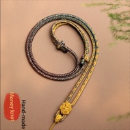 All Hand-woven Antique Ruyi Knot Adjustable Pendant Rope Sweater Chain Money Knot Buckle Lanyard