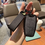 Zinc Alloy Leather Car Key Case Cover For Toyota Prius Camry Corolla C-HR CHR RAV4 Prado 2018 Highlander Car Accessories Keychain Covers
