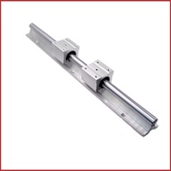 รางสไลด์เชิงเส้น SBR20-1000mm พร้อมบล็อกแบริ่ง SBR20UU 4 ตัว + เพลาคู่มือ (2 ชุด)