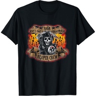 Men's cotton T-shirt Sons of Anarchy Reaper Crew T-Shirt