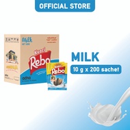 Kwaci Rebo Milk 10gr 1 Dus Isi 200 Sachet/ Cemilan Biji Matahari Rasa Susu 1 Karton